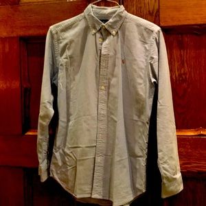 Boys chambray Ralph Lauren dress shirt